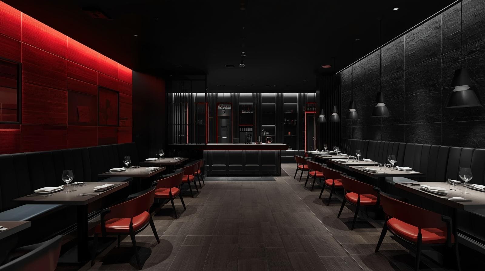 Nowoczesny wystrój kawiarni